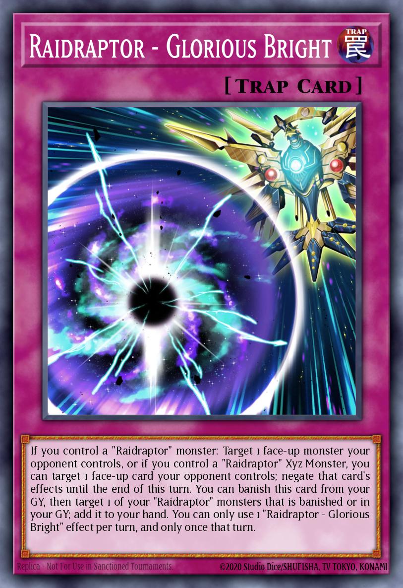 Raidraptor - Glorious Bright Common MP25-EN323 2025 Mega-Pack Tin Yugioh card
