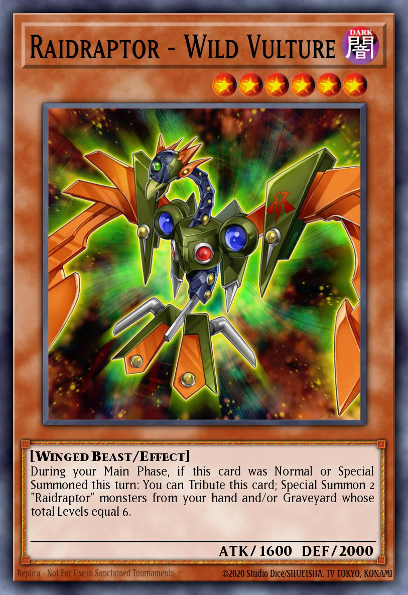 Raidraptor - Wild Vulture Common MP16-EN116 2016 Mega-Tin Mega Pack Yugioh card