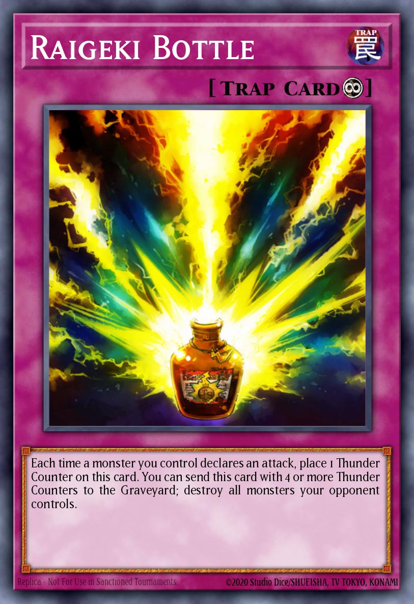 Raigeki Bottle Common BP03-EN224 Battle Pack 3 Monster League Yugioh card