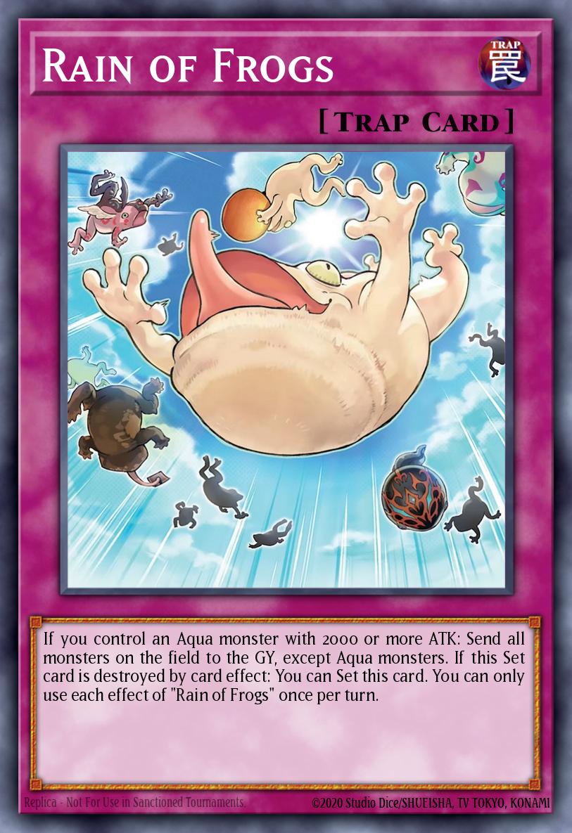 Rain of Frogs Common BPRO-EN086 Burst Protocol Yugioh card