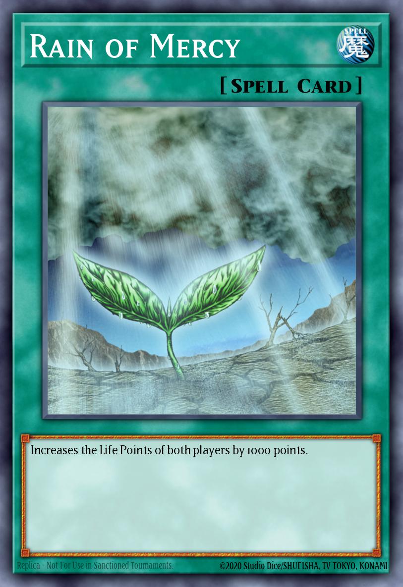 Rain of Mercy Common DB1-EN180 Dark Beginning 1 Yugioh card