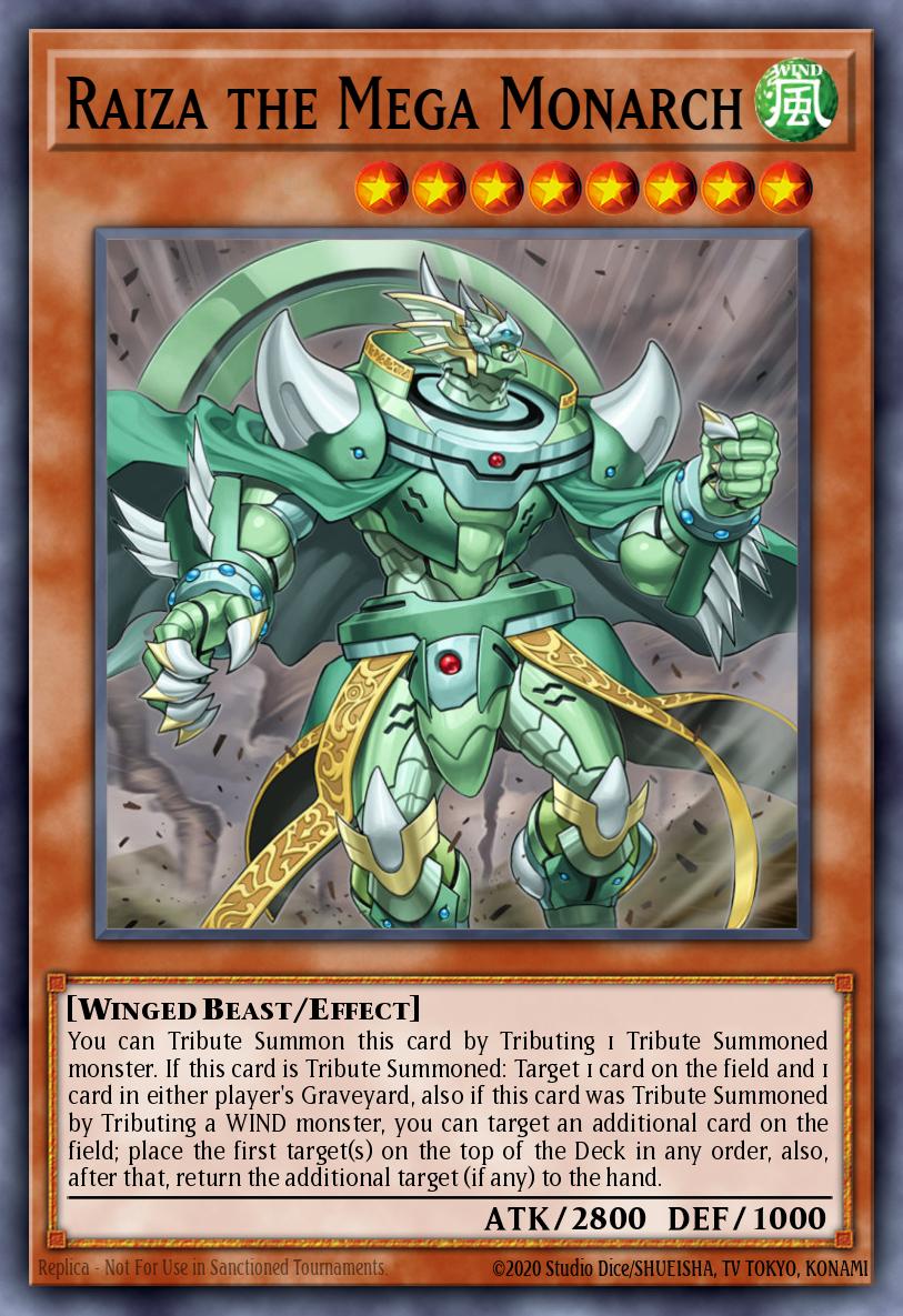 Raiza the Mega Monarch Secret Rare MP15-EN091 2015 Mega-Tin Mega Pack Yugioh card