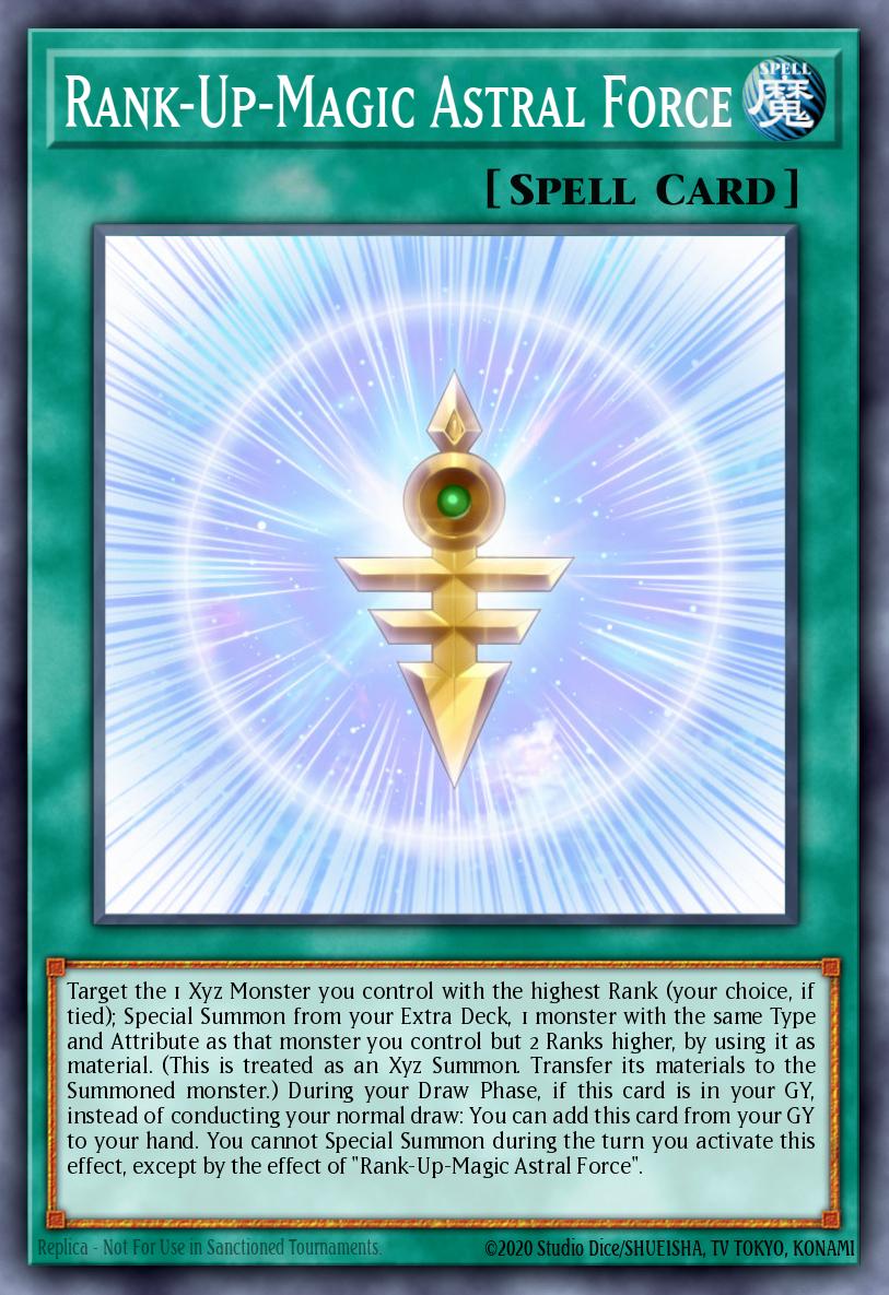 Rank-Up-Magic Astral Force Ultra Rare MP14-EN226 2014 Mega-Tin Mega Pack Yugioh card