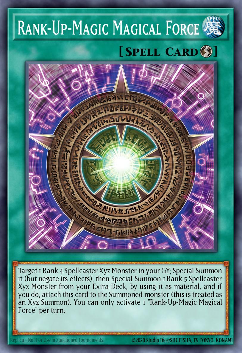 Rank-Up-Magic Magical Force New MZTM-EN056 Maze of the Master Yugioh card