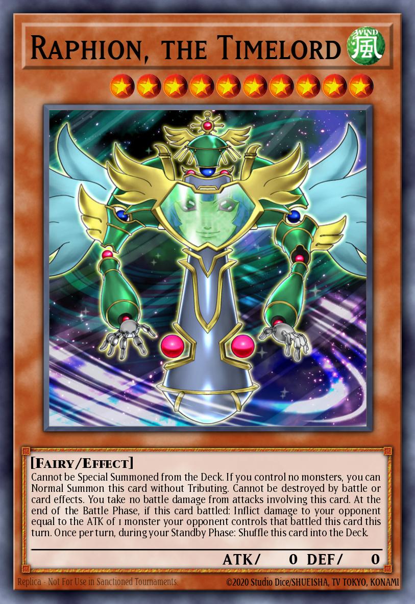 Raphion the Timelord Ultra Rare BLRR-EN023 Battles of Legend Relentless Revenge Yugioh card