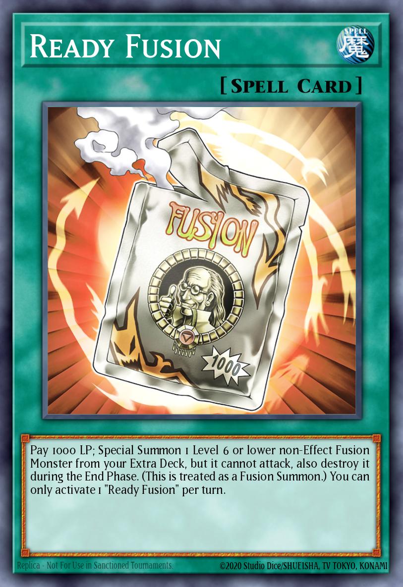 Ready Fusion Prismatic Secret Rare MP22-EN163 2022 Tin of the Pharaohs Gods Yugioh card