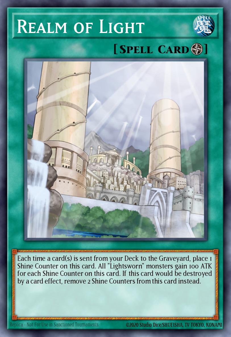 Realm of Light Common LODT-EN053 Light of Destruction Yugioh card