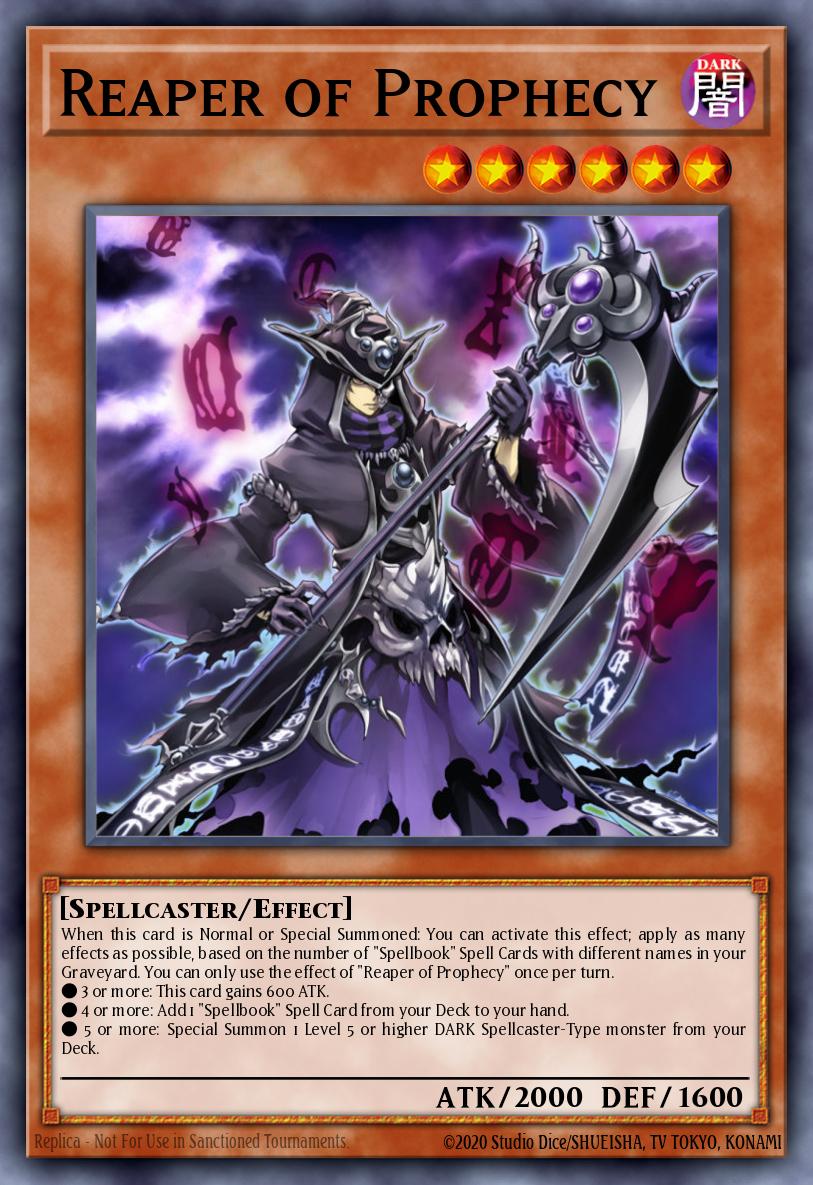 Reaper of Prophecy Super Rare CBLZ-EN036 Cosmo Blazer Yugioh card