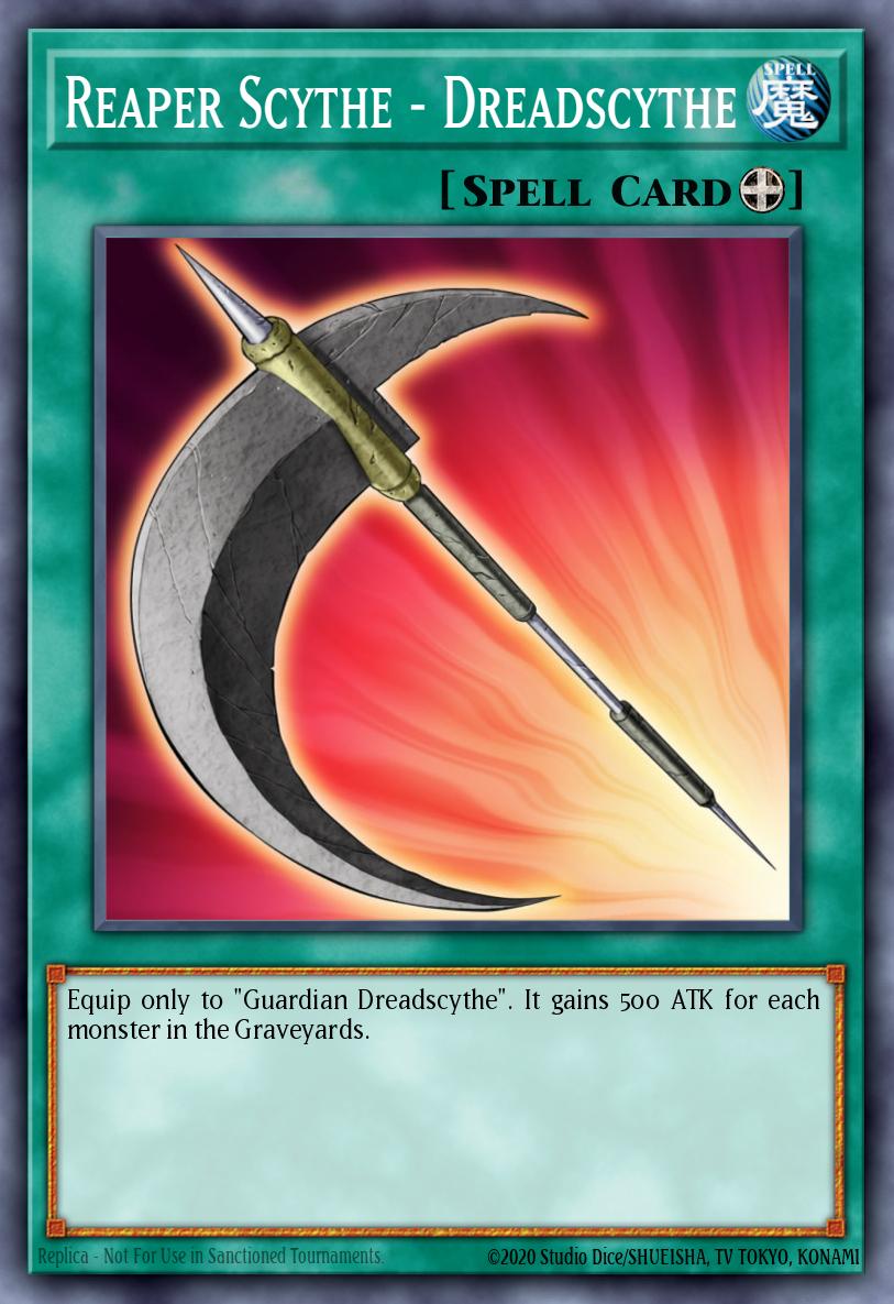 Reaper Scythe - Dreadscythe Super Rare DRLG-EN012 Dragons of Legend Yugioh card