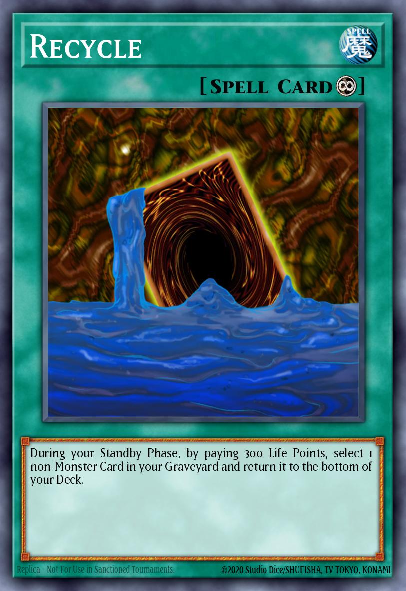 Recycle Common DR2-EN041 Dark Revelation Volume 2 Yugioh card