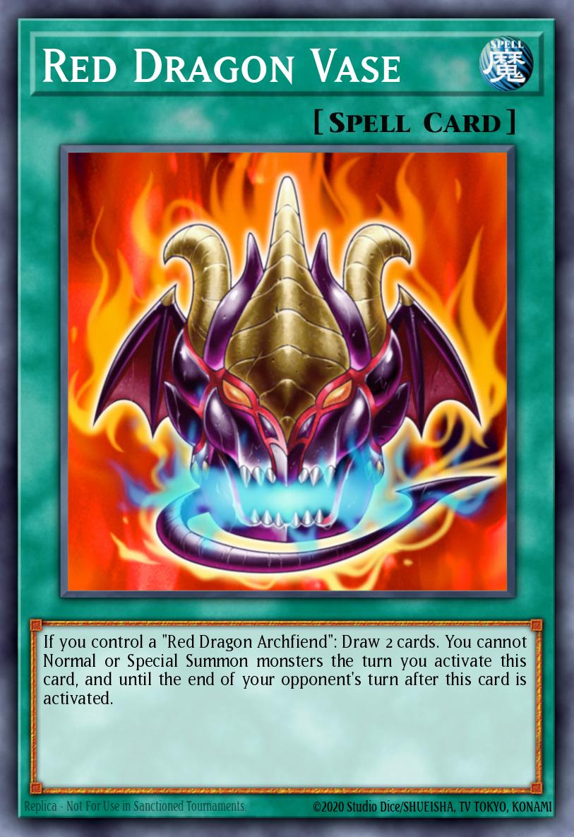 Red Dragon Vase Common EXVC-EN046 Extreme Victory Yugioh card