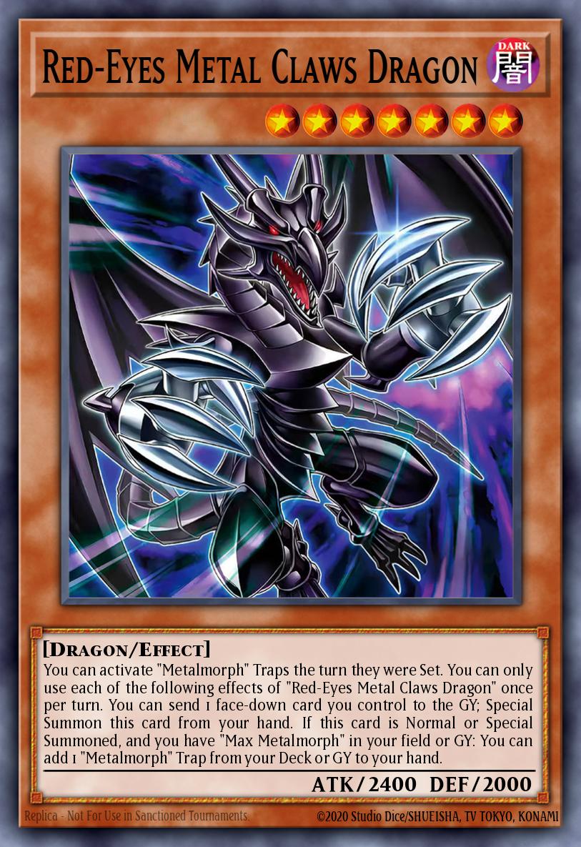Red-Eyes Metal Claws Dragon Super Rare ALIN-EN025 Alliance Insight Yugioh card