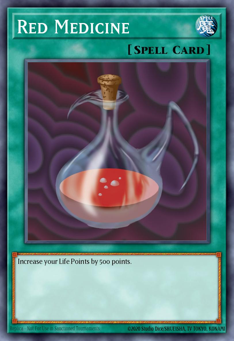 Red Medicine Common DB1-EN115 Dark Beginning 1 Yugioh card