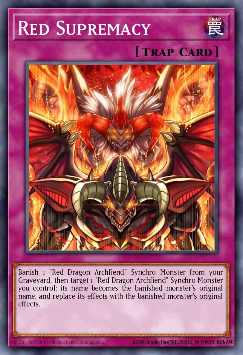 Red Supremacy Gold Secret Rare PGL3-EN020 Premium Gold Infinite Gold Yugioh card