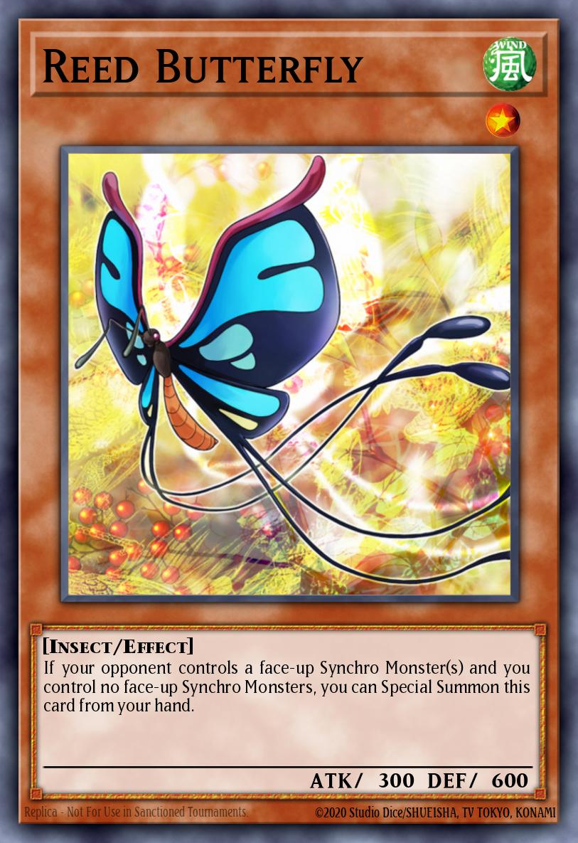 Reed Butterfly Common STBL-EN003 Starstrike Blast Yugioh card