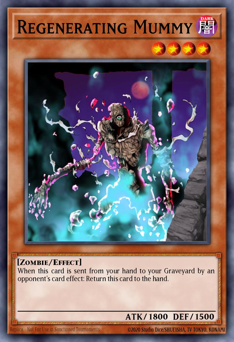 Regenerating Mummy Common AST-079 Ancient Sanctuary Yugioh card