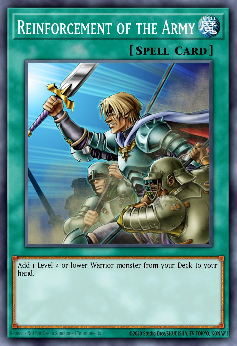 Reinforcement of the Army Common L26D-ENS08 Legendary Modern Decks 2026 Yugioh card