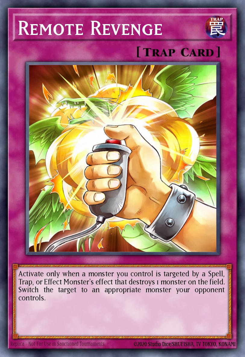 Remote Revenge Common DP08-EN024 Duelist Pack Yusei Yugioh card