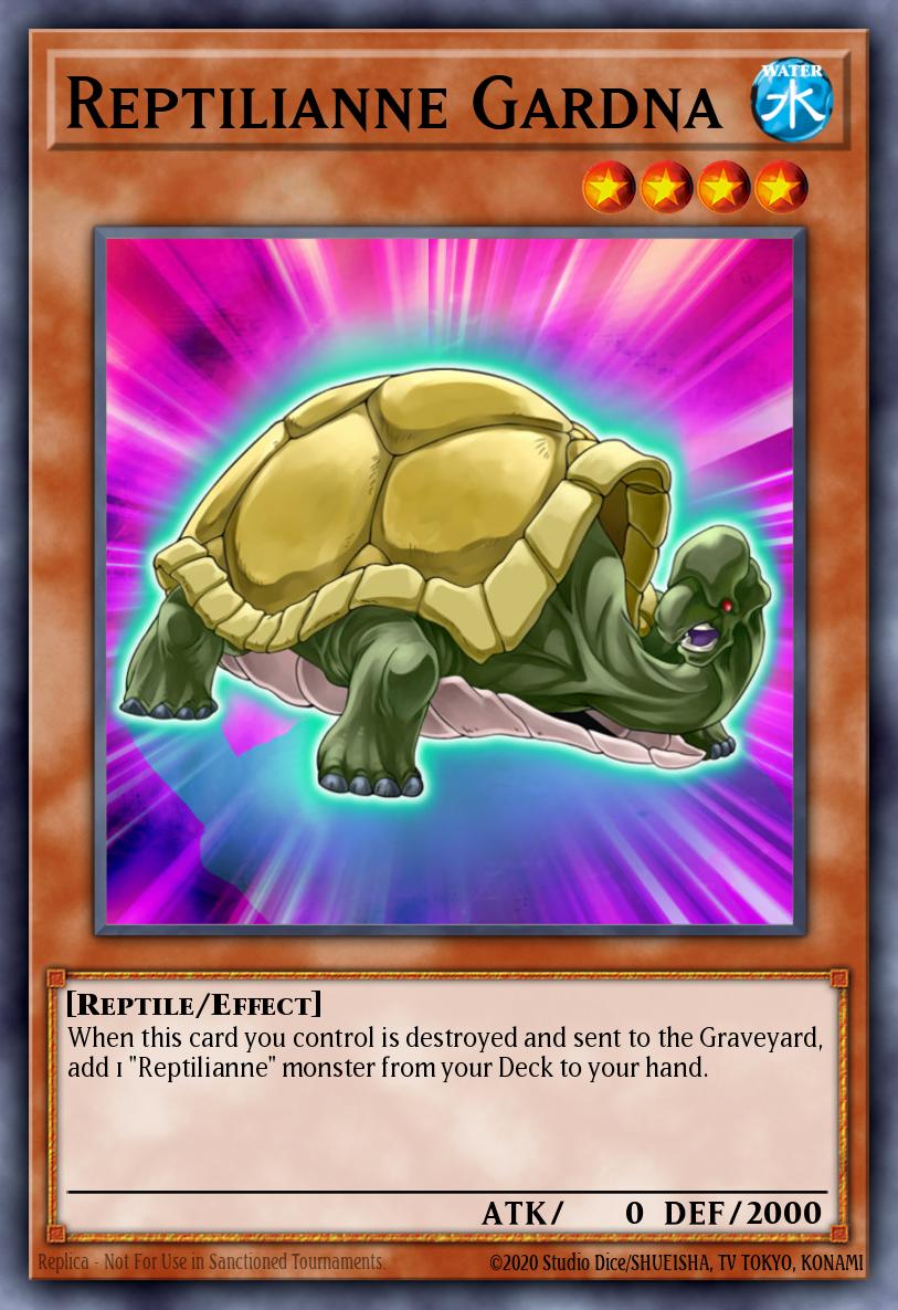 Reptilianne Gardna Common ABPF-EN016 Absolute Powerforce Yugioh card