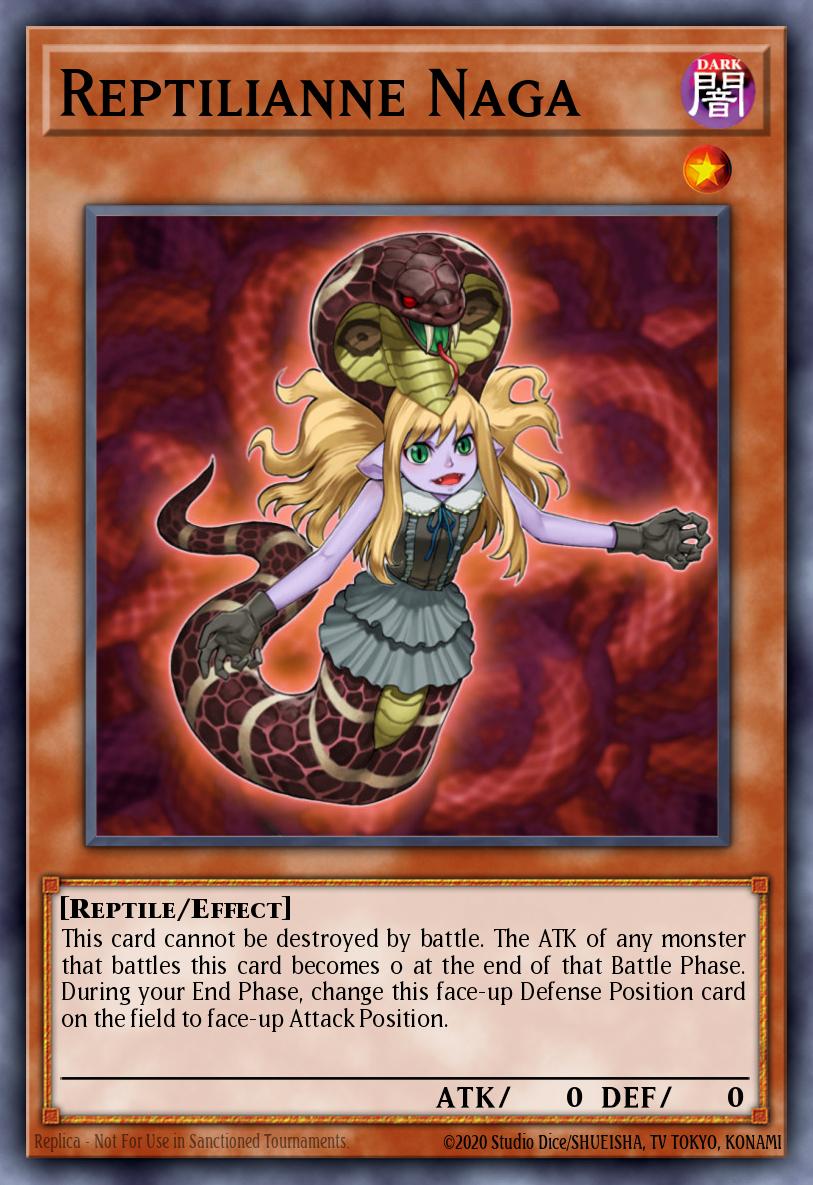 Reptilianne Naga Common ABPF-EN017 Absolute Powerforce Yugioh card