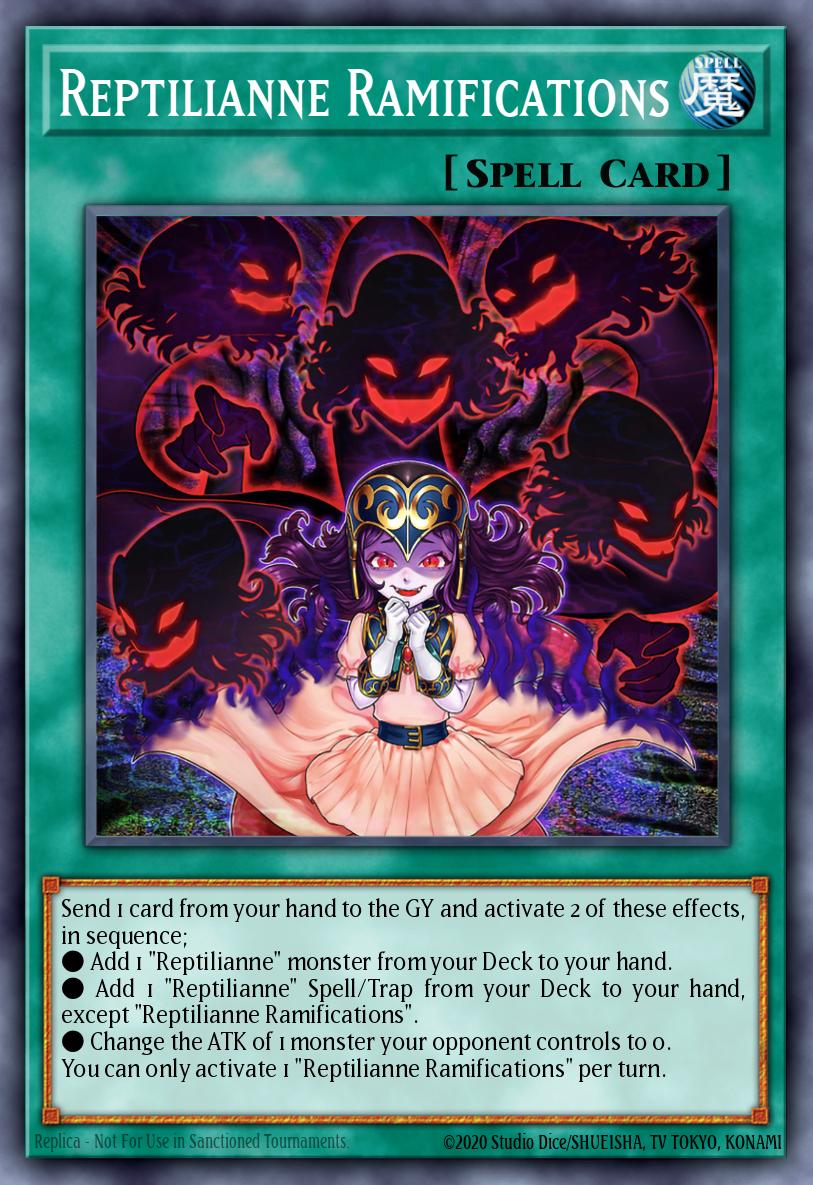 Reptilianne Ramifications Super Rare BODE-EN060 Burst of Destiny Yugioh card