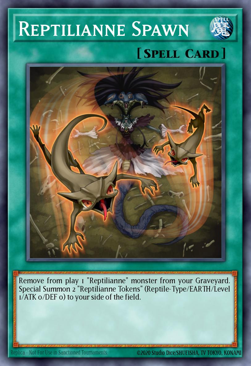 Reptilianne Spawn Ultra Rare GFP2-EN155 Ghosts From the Past The 2nd Haunting Yugioh card