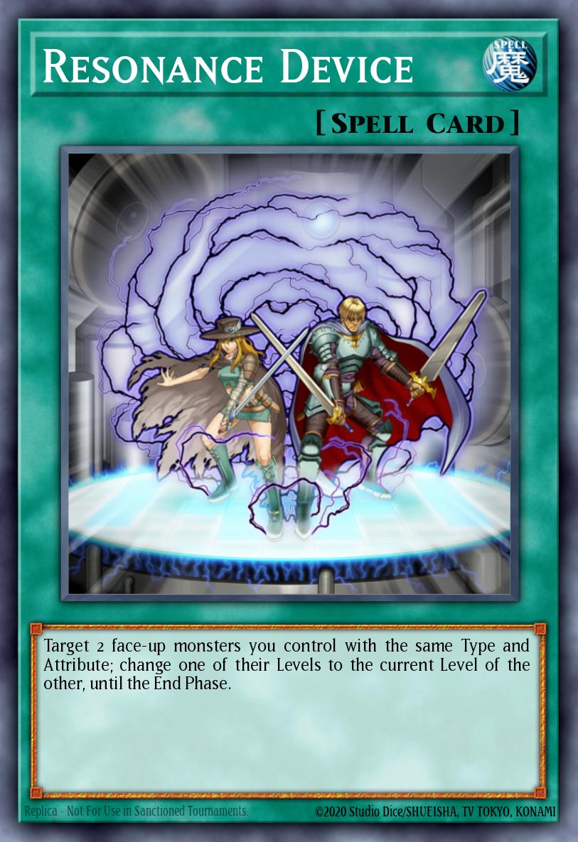 Resonance Device Rare GENF-EN061 Generation Force Yugioh card