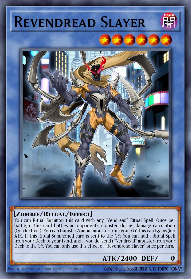 Revendread Slayer Rare COTD-EN082 Code of the Duelist Yugioh card
