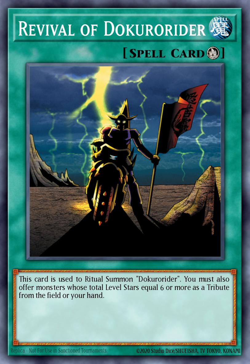 Revival of Dokurorider Common SBCB-EN187 Speed Duel Battle City Box Yugioh card