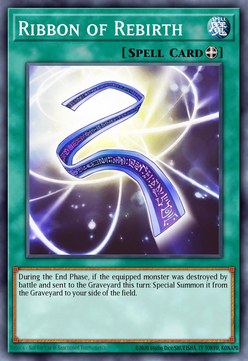 Ribbon of Rebirth Common BP03-EN153 Battle Pack 3 Monster League Yugioh card
