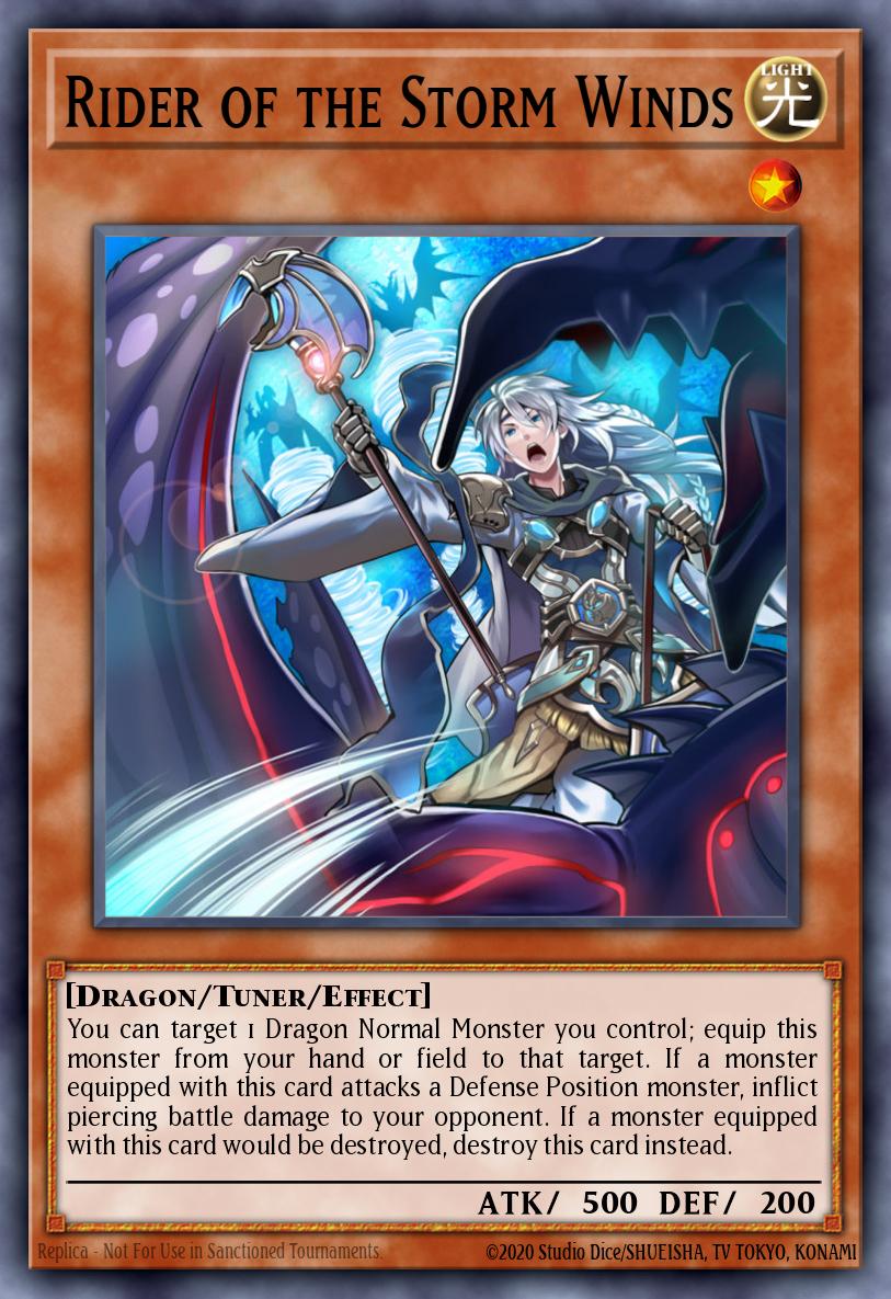 Rider of the Storm Winds Ultra Rare LCKC-EN017 Legendary Collection Kaiba Mega Pack Yugioh card