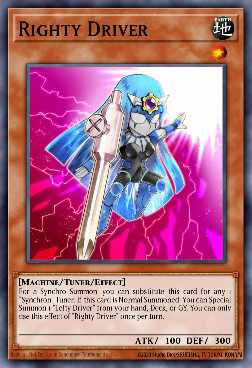 Righty Driver Ultra Rare DUPO-EN032 Duel Power Yugioh card