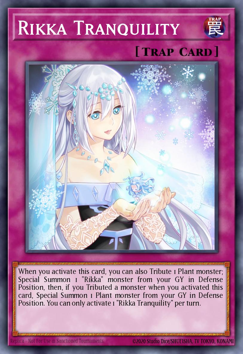 Rikka Tranquility Super Rare SESL-EN025 Secret Slayers Yugioh card