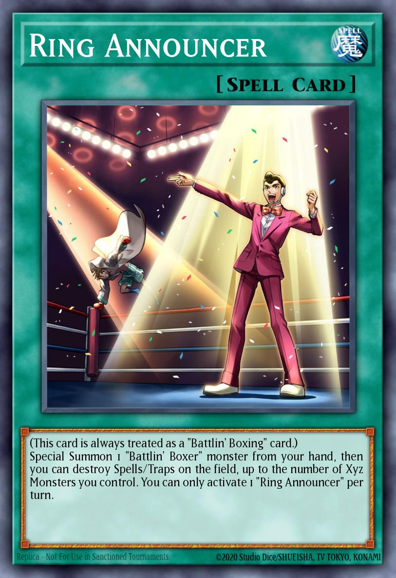 Ring Announcer Rare MZMI-EN026 Maze of Millennia Yugioh card