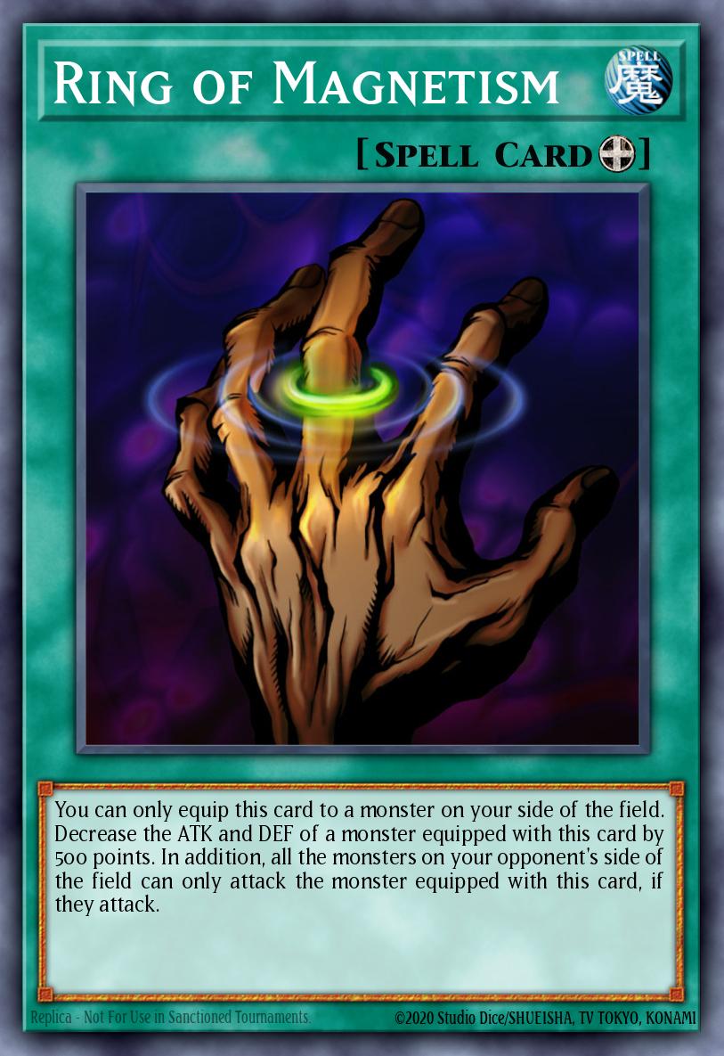 Ring of Magnetism Rare DB2-EN082 Dark Beginning 2 Yugioh card