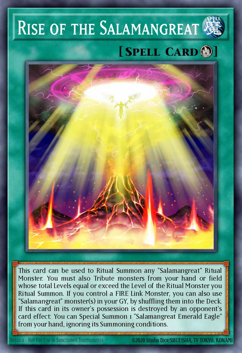 Rise of the Salamangreat Common MP19-EN195 2019 Gold Sarcophagus Tin Mega Pack Yugioh card
