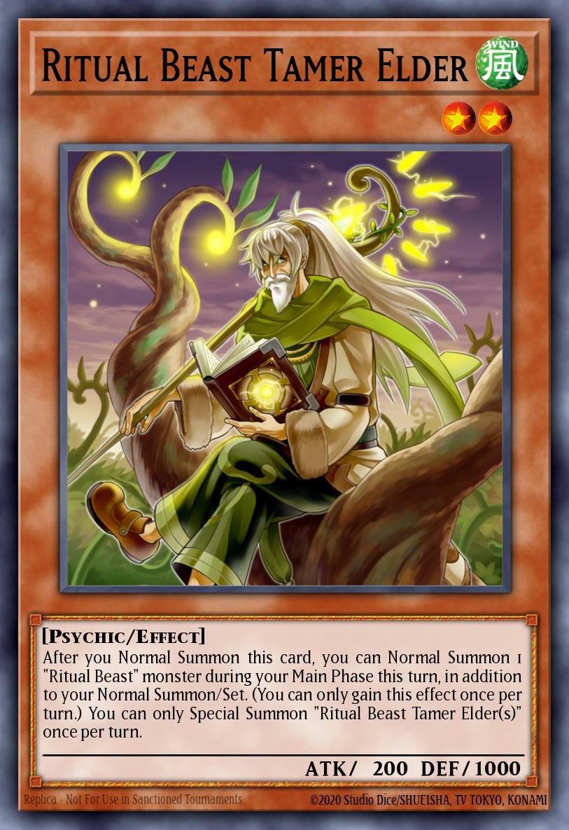 Ritual Beast Tamer Elder Collector's Rare RA03-EN012 Quarter Century Bonanza Yugioh card