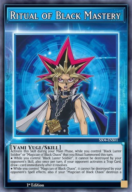 Ritual of Black Mastery Common SS04-ENS01 Speed Duel Starter Decks Match of the Millennium Yugioh card