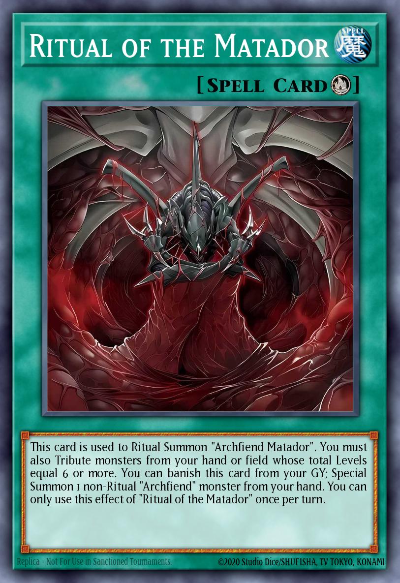 Ritual of the Matador Rare MZMU-EN024 Maze of Muertos Yugioh card
