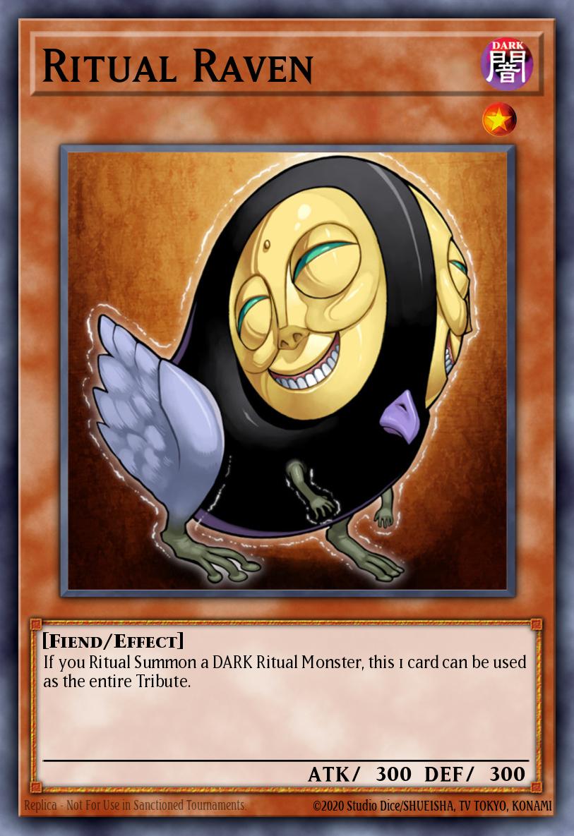 Ritual Raven Common OP08-EN014 OTS Tournament Pack 8 Yugioh card
