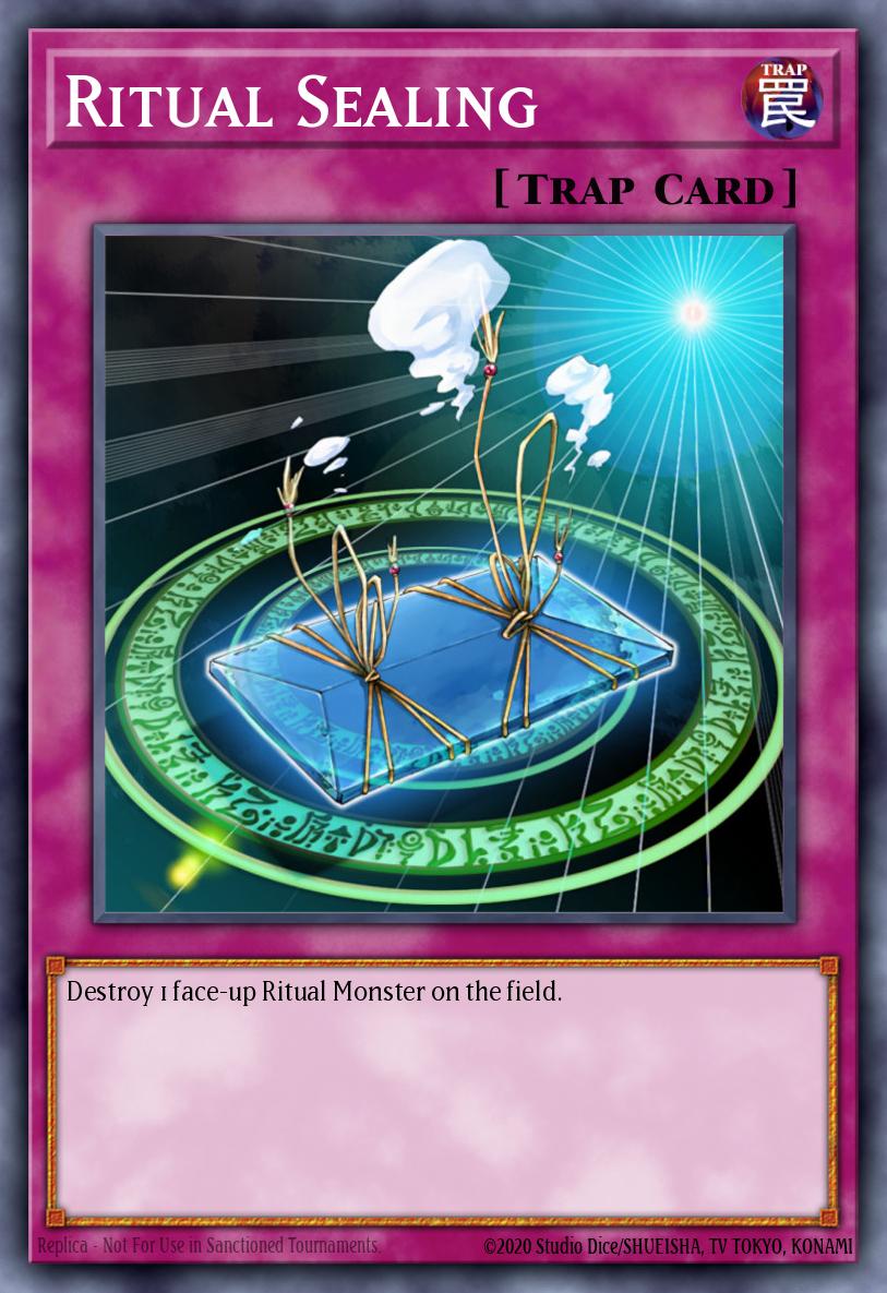 Ritual Sealing Common STON-EN056 Strike of Neos Yugioh card