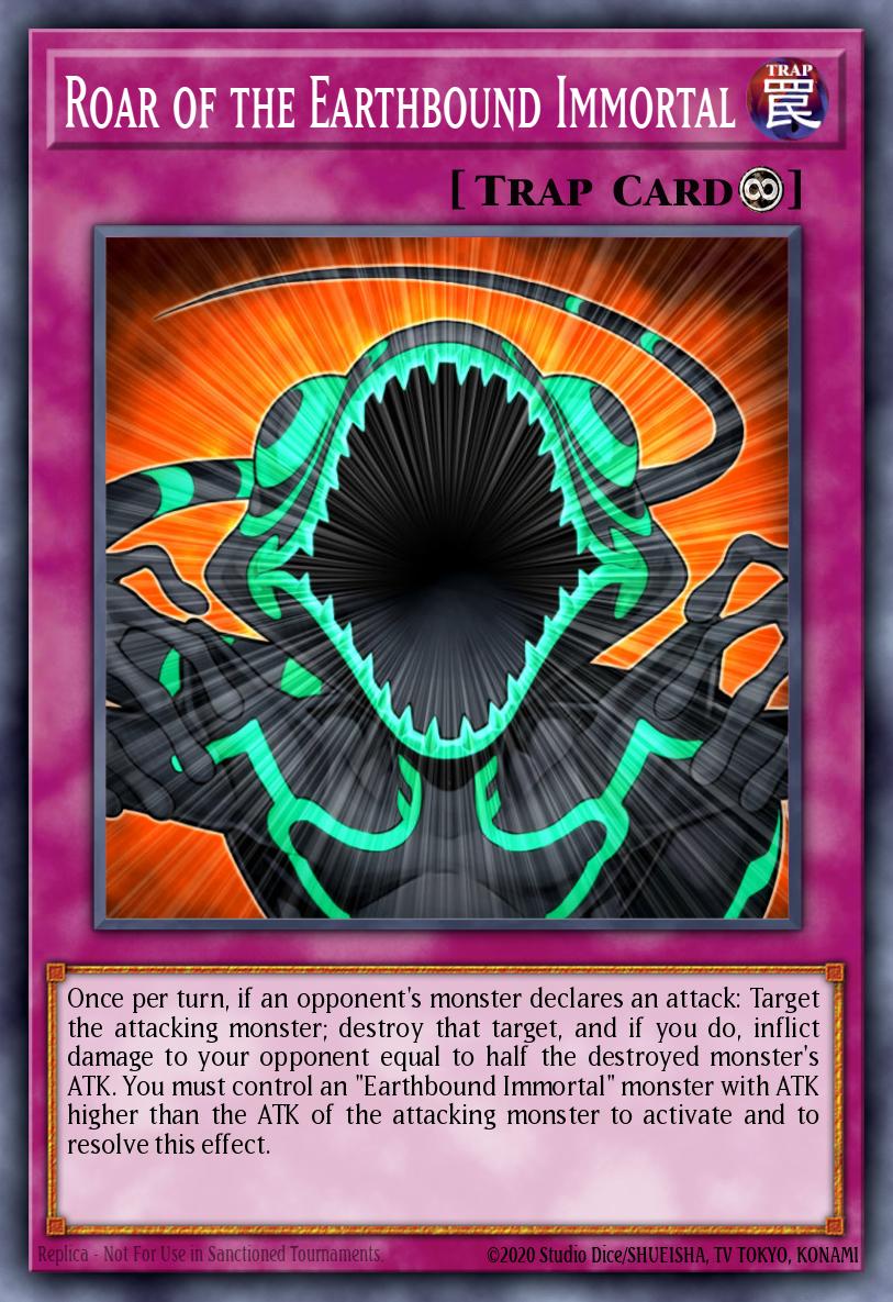 Roar of the Earthbound Immortal Common LC5D-EN159 Legendary Collection 5Ds Mega Pack Yugioh card