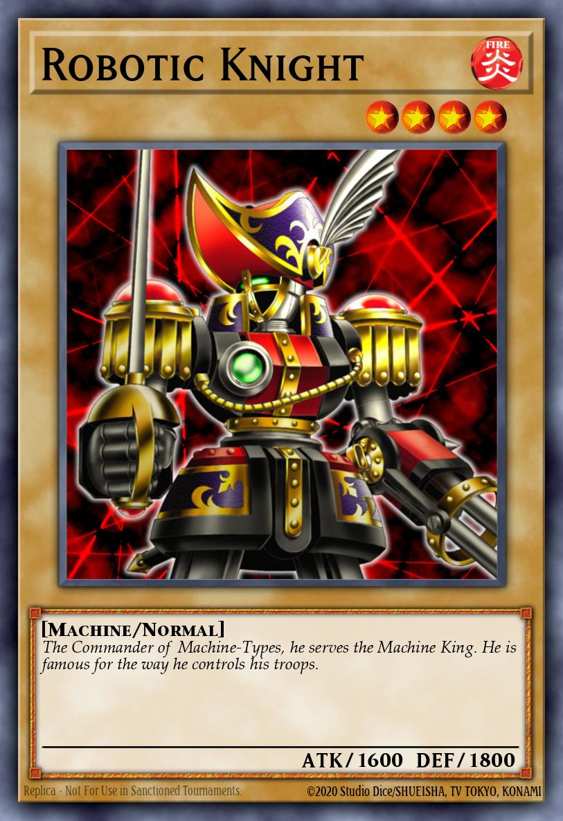 Robotic Knight Common DEM2-EN007 Demo Deck 2015 Yugioh card
