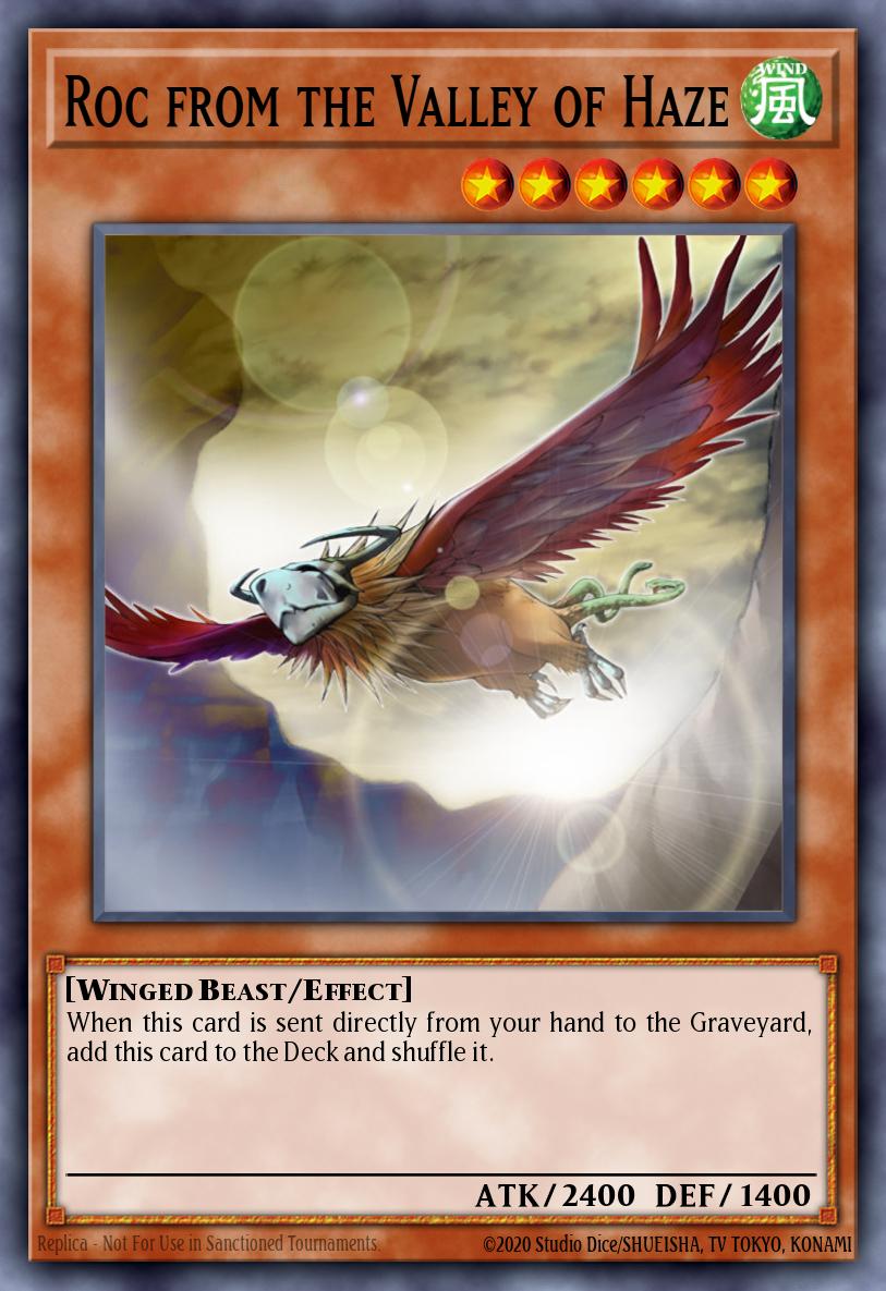 Roc from the Valley of Haze Common DR3-EN075 Dark Revelation Volume 3 Yugioh card