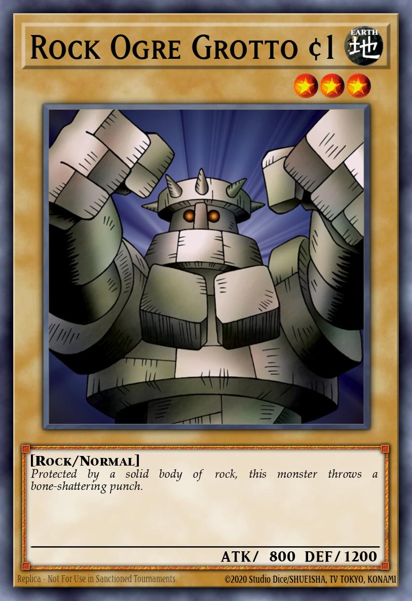 Rock Ogre Grotto #1 Common LCJW-EN005 Legendary Collection 4 Joeys World Mega Pack Yugioh card