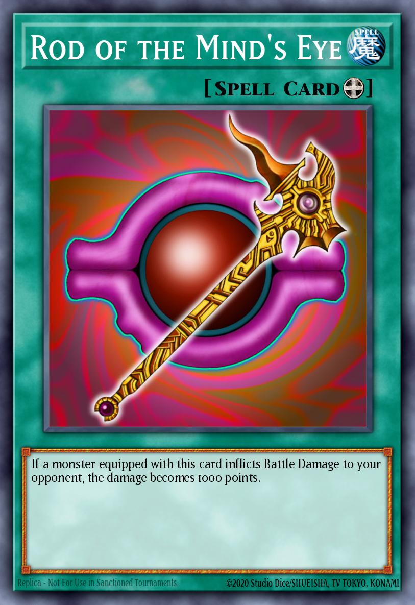 Rod of the Minds Eye Common DCR-039 Dark Crisis Yugioh card