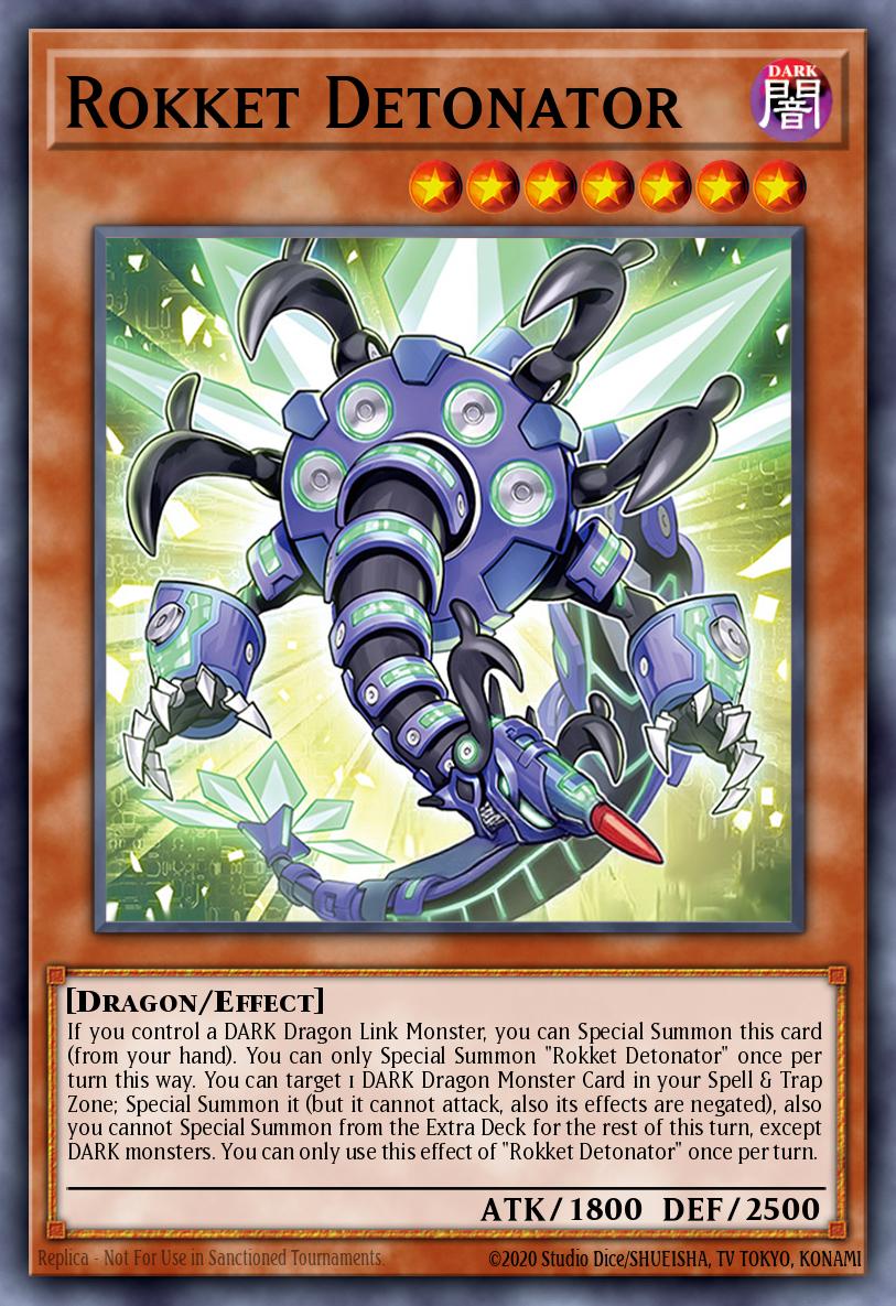 Rokket Detonator Common BPRO-EN003 Burst Protocol Yugioh card