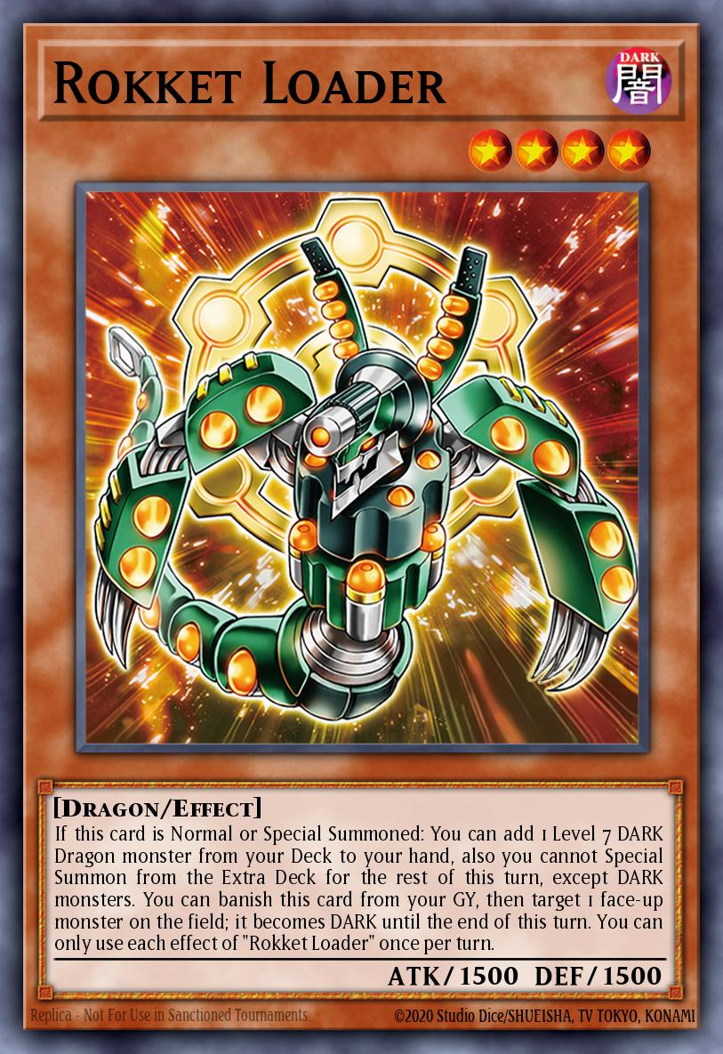 Rokket Loader Starlight Rare BPRO-EN001 Burst Protocol Yugioh card