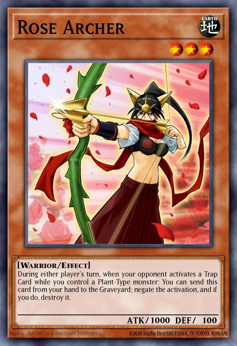Rose Archer Super Rare LC5D-EN098 Legendary Collection 5Ds Mega Pack Yugioh card