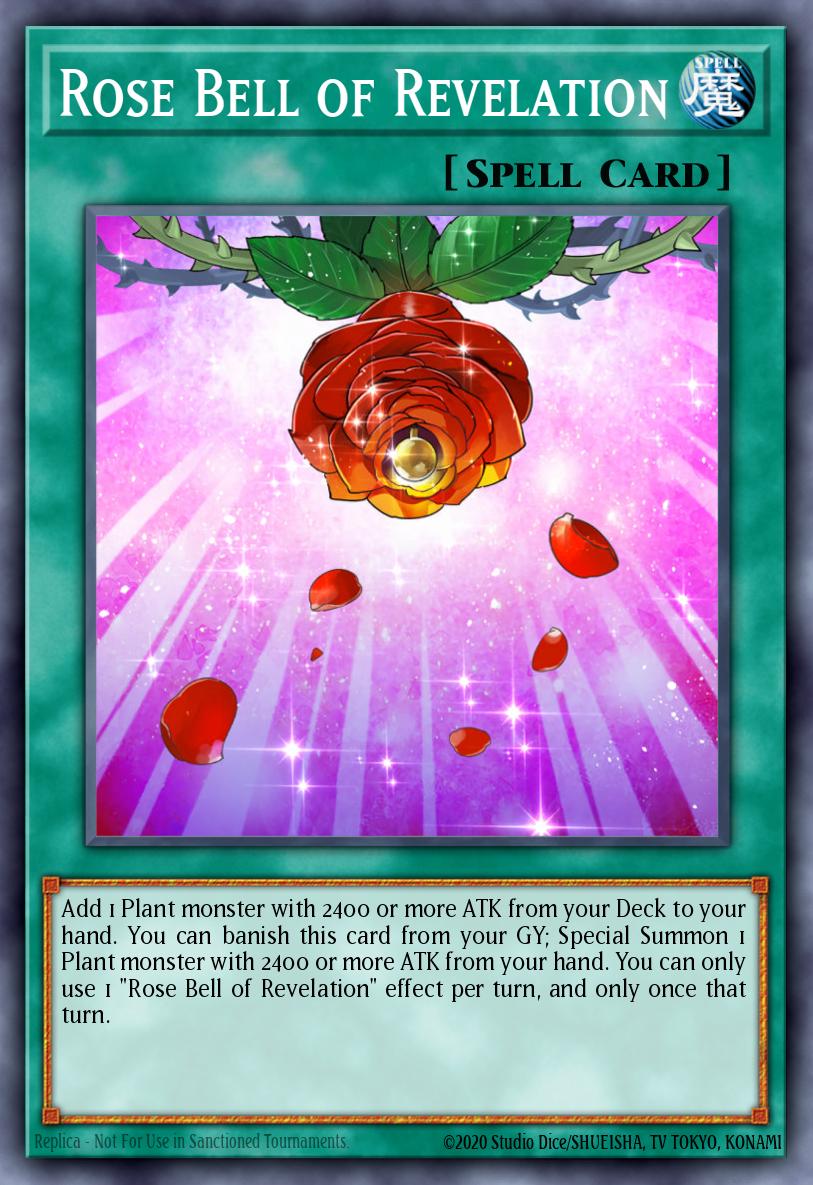 Rose Bell of Revelation Ultra Rare DUOV-EN040 Duel Overload Yugioh card